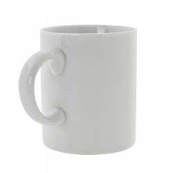 Royal White C-Handle Mug