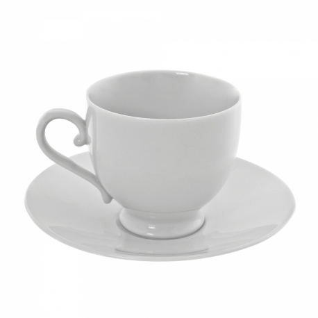 Royal White Sophia Cup/Saucer