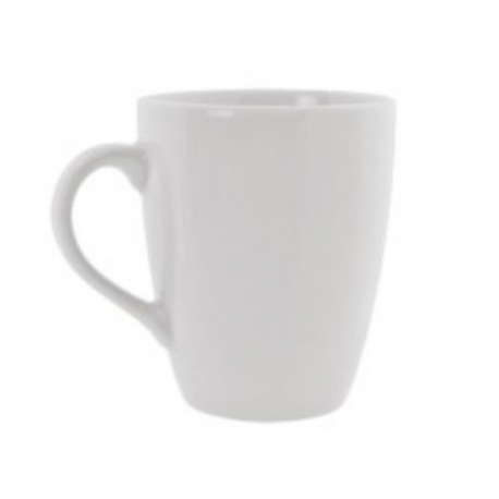 Classic White Barrel Mug