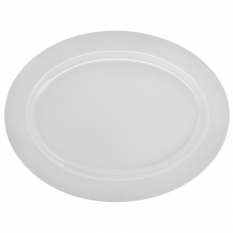 Classic White Oval Platter