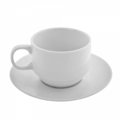 Bistro Tea Cup/Saucer