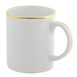 Gold Line C-Handle Mug