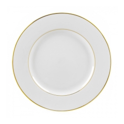 Gold Double Line Charger Plate