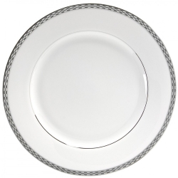 Athens Platinum Charger Plate