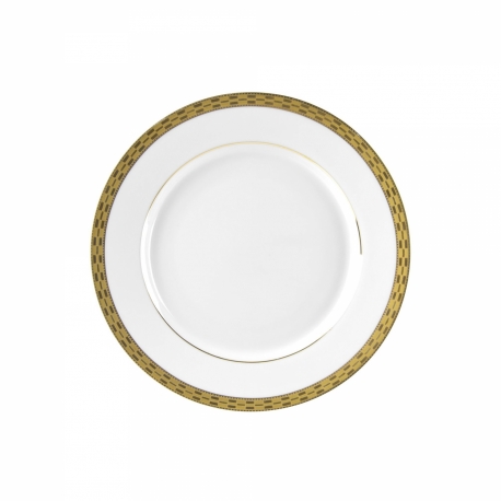 Athens Gold Salad/Dessert Plate