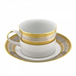 Elegance Can Cup/Saucer