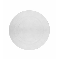 Hammered Glass Dinner Plate