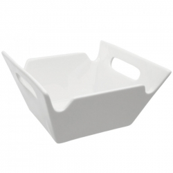 Whittier Square Bowl W/Handles 4"