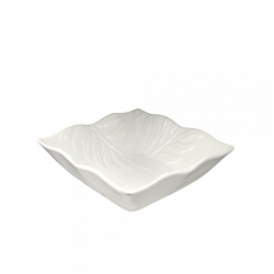 Boca Embossed Square Bowl 12"