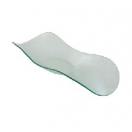 Tahoe Glass  Rectangle Stream Platter