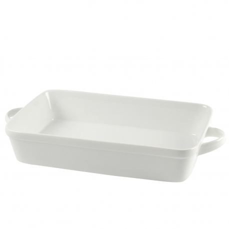 Delano White Rectangular Bakeware 12"