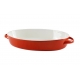 Sienna Red Oval Bakeware 13"