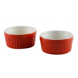 Sienna Red Souffle Set Of 2