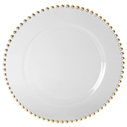 Belmont Gold Charger Plate