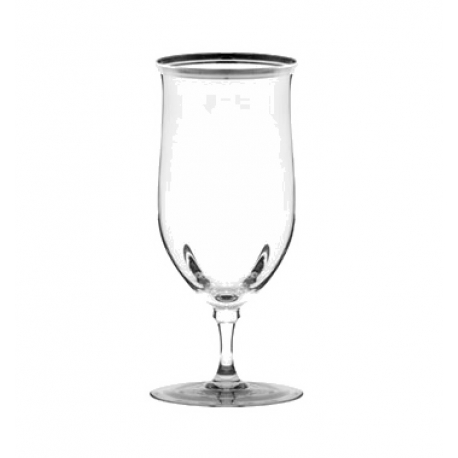 Windsor Water Goblet W/Silver Band