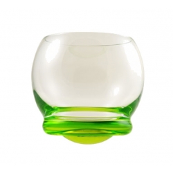 Bell Wobble Glass Green