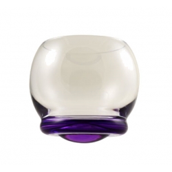 Bell Wobble Glass Purple