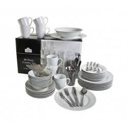 Entertaining Sets 80 Pc Round Dinnerware Set