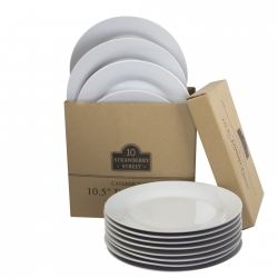 Catering Packs Round Dinner Plate Set Of 12