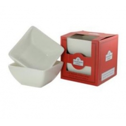 Square Box Sets - Red Square Bowl Set Of 2