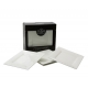 Square Box Sets - Black Salad/Dessert Plate Set Of 4