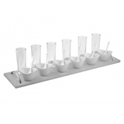 Appetizer Set 19 Pc Rec Sandstone