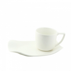 Jester Cup & Rectangle Flare Saucer