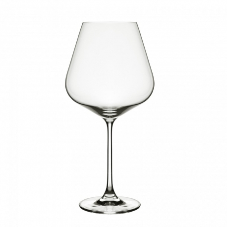 Hong Kong Hip Burgundy Wine Glass